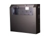 ROLINE Basic - Gehäuse - kurz - geeignet für Wandmontage - RAL 9005, Jet Black - 5U - 48.3 cm (19")