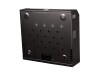 ROLINE Basic - Gehäuse - kurz - geeignet für Wandmontage - RAL 9005, Jet Black - 5U - 48.3 cm (19")