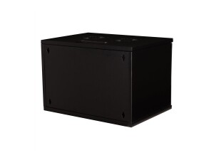 ROLINE Basic - Gehäuse - Set, 540x400 BxT - geeignet für Wandmontage - RAL 9005, Jet Black - 7U - 48.3 cm (19")