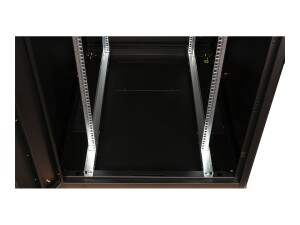 ROLINE Basic - Schrank Netzwerkschrank - perforierte Tür, 800x1000 BxT - RAL 9005, Jet Black - 42HE - 48.3 cm (19")