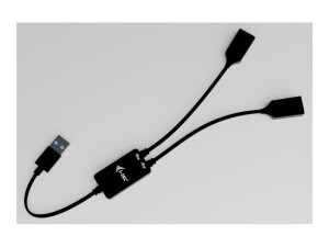 i-tec Hub - USB-A-Kabel - 2 x USB 3.2 Gen 1