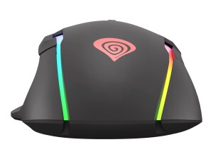 natec Genesis Xenon 220 - Maus - ergonomisch - optisch