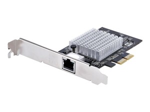 StarTech.com 1-Port 10Gbps PCIe Network Adapter Card, Network Card for PC/Server, Low Profile PCIe Ethernet Card w/Jumbo Frame Support, NIC/LAN Interface Card - Marvell AQC113CS Chipset, PXE Boot (ST10GSPEXNB2)