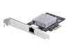 StarTech.com 1-Port 10Gbps PCIe Network Adapter Card, Network Card for PC/Server, Low Profile PCIe Ethernet Card w/Jumbo Frame Support, NIC/LAN Interface Card - Marvell AQC113CS Chipset, PXE Boot (ST10GSPEXNB2)