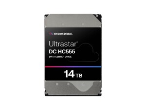 WD Ultrastar DC HC555 - Festplatte - Datencenter - 14 TB - intern - 3.5" (8.9 cm)