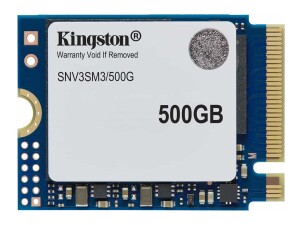 Kingston NV3 - SSD - 500 GB - intern - M.2 2230 - PCIe...