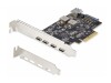 StarTech.com 5-Port USB PCIe Card, USB 3.2 10Gbps, PCI Express Card with 4x USB-C Ports, 1x USB-A Internal Port, USB PCIe Controller Card, Windows/macOS/Linux
