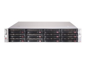 Supermicro SuperChassis 826BE1C-R802JBOD - Rack-Montage 2U