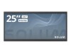 SOLUM B25B - 64 cm (25") Diagonalklasse B Series LCD-Display mit LED-Hintergrundbeleuchtung - Digital Signage - Android 2560 x 1080 - Edge LED - Schwarz - Delivered Duties Paid (DDP)