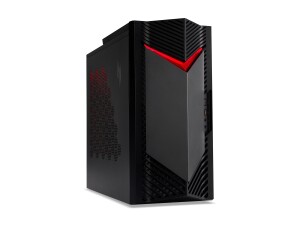 Acer Nitro 50 N50-656 - Tower - Core i7 i7-14700F / 2.1 GHz - RAM 32 GB - SSD 1.024 TB - GeForce RTX 5060 - Wi-Fi 6E, Bluetooth, 1GbE - WLAN: 802.11a/b/g/n/ac/ax (Wi-Fi 6E)