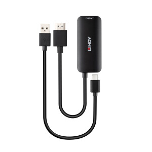 Lindy Videoadapter - HDMI, USB-C (nur Spannung) zu 24 pin...