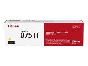 Canon 075 H - Mit hoher Kapazität - Gelb - original