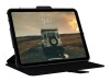 Urban Armor Gear UAG Rugged Case for iPad 10.9 (10th Gen, 2022) - Scout Folio Black - Bildschirmschutz für Tablet - Thermoplastisches Polyurethan (TPU)