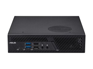ASUS PB63 B3203AH - Mini-PC - Core i3 i3-14100 / 3.5 GHz - RAM 8 GB - SSD 256 GB - NVMe - UHD Graphics 730 - Wi-Fi 6E, Bluetooth 5.2, 1GbE - WLAN: 802.11a/b/g/n/ac/ax (Wi-Fi 6E)