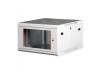 ROLINE Basic Plus - Gehäuse Netzwerkschrank - 600x600 BxT - geeignet für Wandmontage - RAL 7035, Hellgrau - 6U - 48.3 cm (19")