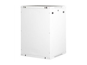 ROLINE Basic Plus - Gehäuse Netzwerkschrank - 600x600 BxT - geeignet für Wandmontage - RAL 7035, Hellgrau - 18U - 48.3 cm (19")