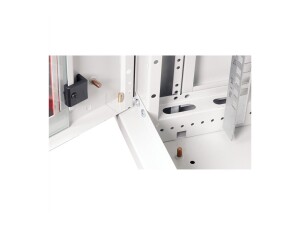 ROLINE Basic Plus - Gehäuse Netzwerkschrank - 600x600 BxT - geeignet für Wandmontage - RAL 7035, Hellgrau - 18U - 48.3 cm (19")