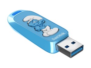 SanDisk Smurfs - Brainy Smurf Edition USB-Flash-Laufwerk
