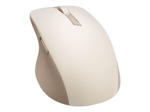 ASUS SmartO MD200 Silent Plus - Maus - optisch - 6 Tasten - kabellos - 2.4 GHz, Bluetooth 5.0 - kabelloser Empfänger (USB)