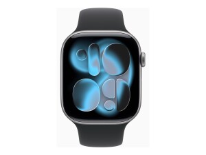 Apple Watch Series 11 (GPS) - 46 mm - Space grau Aluminium