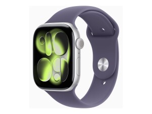 Apple Watch Series 11 (GPS) - 46 mm - Aluminium, Silber