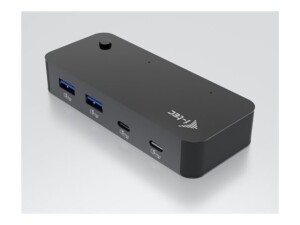 i-tec Hub - universal, KVM - 2 x USB-C 3.2 Gen 1 + 2 x...