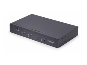 StarTech.com 4-Port KM Switch with Mouse Roaming, USB...