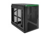 APC NetShelter - Schrank - geeignet für Wandmontage - 18U - 48.3 cm (19")