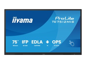 Iiyama ProLite TE7512MIS-B4AG - 190 cm (75")...