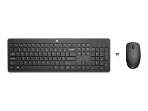 HP 235 - Tastatur-und-Maus-Set - 3-Zonen-Layout, flache...