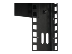 StarTech.com 8HE 19 Zoll Wand Netzwerk Rack - 2 Pfosten, offener Rahmen mit einstellbare Tiefe(30-50cm) Rack für AV/Daten/IT/Studio Geräete - inkl.Käfigmuttern und Schrauben (RK812WALLOA)
