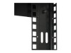 StarTech.com 8HE 19 Zoll Wand Netzwerk Rack - 2 Pfosten, offener Rahmen mit einstellbare Tiefe(30-50cm) Rack für AV/Daten/IT/Studio Geräete - inkl.Käfigmuttern und Schrauben (RK812WALLOA)