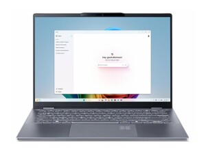 Acer Swift 14 AI SF14-51 - 180°-Scharnierdesign - Intel Core Ultra 7 256V / 2.2 GHz - Evo - Win 11 Home - Intel Arc Graphics 140V - 16 GB RAM - 1.024 TB SSD NVMe - 35.6 cm (14")