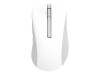 ASUS MD102 - Maus - ergonomisch - optisch - 5 Tasten - kabellos - Bluetooth, 2.4 GHz - kabelloser Empfänger (USB)