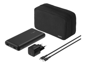 Belkin BoostCharge - Powerbank + AC-Netzteil - 20000 mAh...