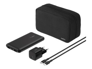 Belkin BoostCharge - Powerbank + AC-Netzteil - 10000 mAh...