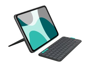 Logitech Flip Folio - Tastatur und Foliohülle