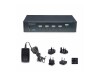 StarTech.com 4-Port DisplayPort KVM Switch, 4K 60Hz, TAA Compliant