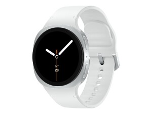 Samsung Galaxy Watch8 - 40 mm - silber - intelligente Uhr...