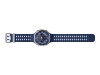 Samsung Galaxy Watch Ultra - 47 mm - Titanium Blue - intelligente Uhr mit Marineband - Gummi - Blau - Bandgröße: S/M/L - Anzeige 3.73 cm (1.5")
