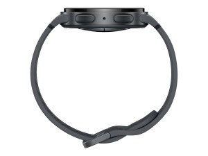 Samsung Galaxy Watch8 - 40 mm - Carbon-Schwarz - intelligente Uhr mit Sportband - Gummi - Graphit - Bandgröße: S/M - Anzeige 3.4 cm (1.34")