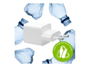 dbramante1928 re-charge - Netzteil - 25 Watt - 2 Ausgabeanschlussstellen (24 pin USB-C, USB)