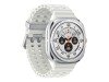 Samsung Galaxy Watch Ultra - 47 mm - Titanweiß - intelligente Uhr mit Marineband - Gummi - weiß - Bandgröße: S/M/L - Anzeige 3.73 cm (1.5")