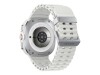 Samsung Galaxy Watch Ultra - 47 mm - Titanweiß - intelligente Uhr mit Marineband - Gummi - weiß - Bandgröße: S/M/L - Anzeige 3.73 cm (1.5")