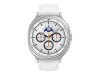 Samsung Galaxy Watch8 Classic - 46 mm - intelligente Uhr mit Hybridband - Hybrid-Eco-Leder - Bandgröße: S/M/L - Anzeige 3.4 cm (1.34")