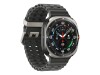 Samsung Galaxy Watch Ultra - 47 mm - titanium silver - intelligente Uhr mit Marineband - Gummi - Dark Gray - Bandgröße: S/M/L - Anzeige 3.73 cm (1.5")