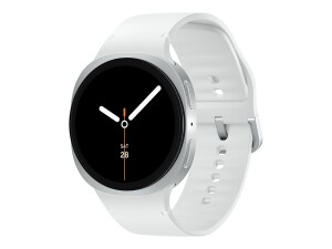 Samsung Galaxy Watch8 - 44 mm - silber - intelligente Uhr...