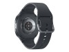 Samsung Galaxy Watch8 - 40 mm - Carbon-Schwarz - intelligente Uhr mit Sportband - Gummi - Graphit - Bandgröße: S/M - Anzeige 3.4 cm (1.34")
