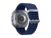 Samsung Galaxy Watch Ultra - 47 mm - Titanium Blue - intelligente Uhr mit Marineband - Gummi - Blau - Bandgröße: S/M/L - Anzeige 3.73 cm (1.5")