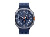 Samsung Galaxy Watch Ultra - 47 mm - Titanium Blue - intelligente Uhr mit Marineband - Gummi - Blau - Bandgröße: S/M/L - Anzeige 3.73 cm (1.5")